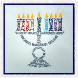 T1072 Menorah Word Art