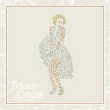 T1092 Marilyn Word Art