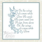 T1251 Snow White Dove
