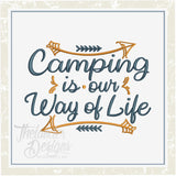 T1384 Camping Way of Life COMBO