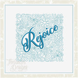T1386 Rejoice Quilt Block