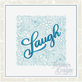 T1390 Laugh Quilt Block