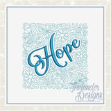 T1393 Hope Quilt Block