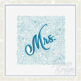 T1421 Mr Mrs Quilt Block