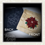 T1466 Poinsettia Quilt Block