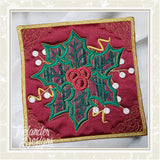 T1476 Holly Mug Rug