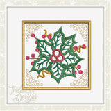T1476 Holly Mug Rug