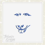 T1534 Dog Monogram frame