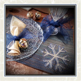 T1584 Snowflake Sketch Applique