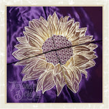 T1640 Four Panel Sunflower
