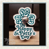 T1749 Shamrock Door Hanger
