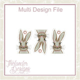T1751 Sketch Bunny PULL Tab