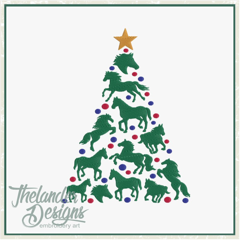 T1778 Horse Tree – Thelander Designs