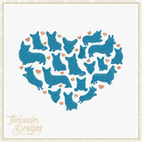 T1812 Corgi Heart