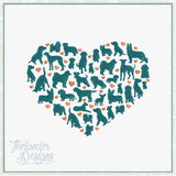 T1814 Puppy Dog Heart