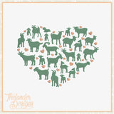 T1821 Goat Heart