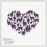 T1823 Alpaca Heart