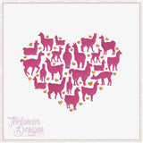 T1824 Llama Heart