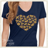 T1829 Honey Bee Heart