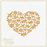 T1829 Honey Bee Heart