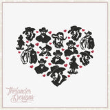 T1831 Ranch Hand Heart