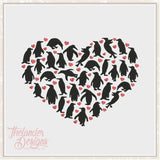 T1838 Penguin Heart