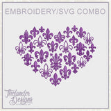 T1839 Fleur Heart Combo