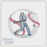 T1840 Baseball Sketch designs