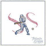 T1840 Baseball Sketch designs