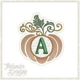 5x5 Autumn A-Z Letters T1868