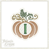 I autumn letter in the hoop T1868