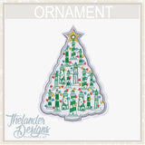 T1879 Lighthouse Tree Ornament SVG Bundle