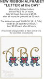 A Ribbon Letter T1886