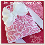 T1907 Valentine Lace Sachet