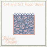 T1907 Valentine Lace Sachet
