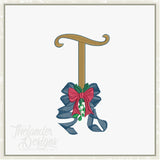 T Ribbon Letter T1886