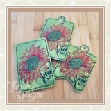 T1702 Sunflower Card Holder Bundle