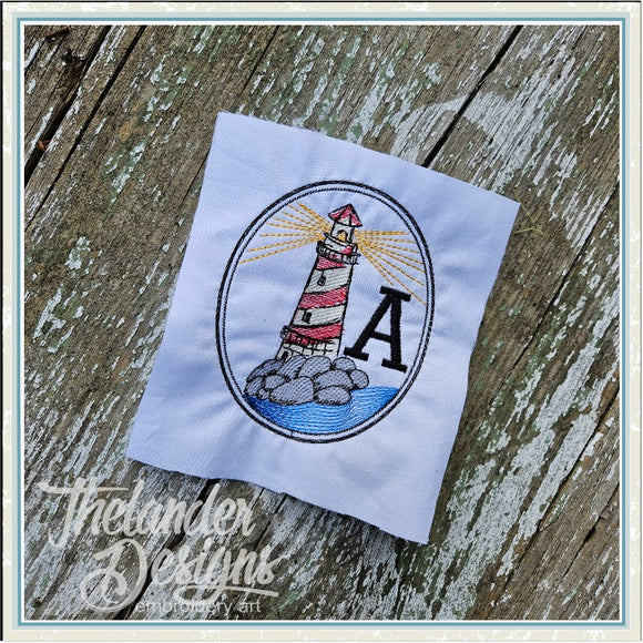 T1939 Lighthouse 3 inch Letters – Thelander Designs