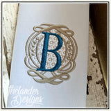 B Elegant Charm Letter