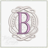 B Elegant Charm Letter