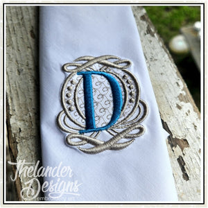 D Elegant Charm Letter