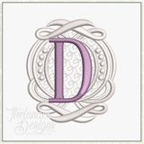 D Elegant Charm Letter