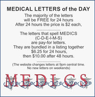 Z Medical Letter T2013