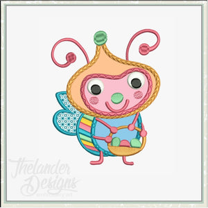 GG1021 Easter Bug Applique