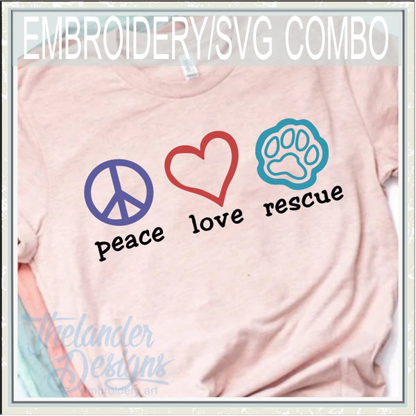 GG1027 Peace Love Rescue Combo
