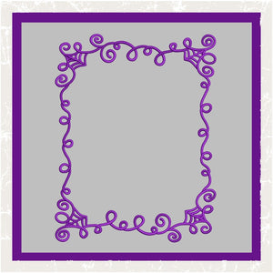 GG1585 Swirly Halloween Frame