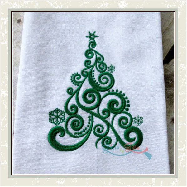 GG1595 Swirly Christmas Tree