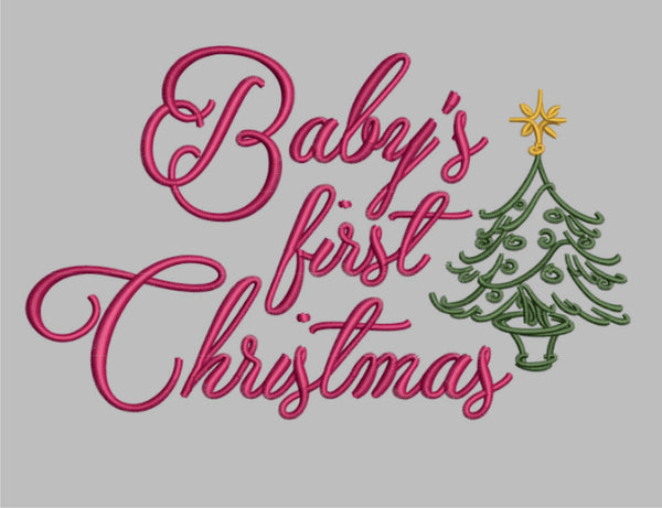 GG1605 Baby First Christmas