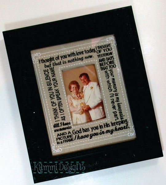 GG1626 Thought of You Frame