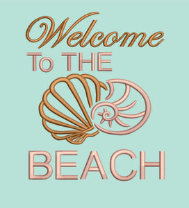 GG1697 Welcome to the Beach